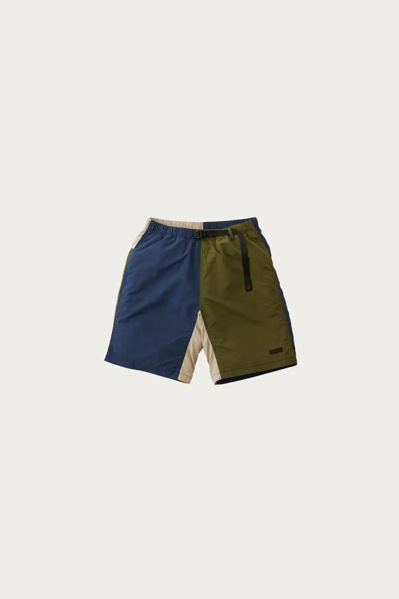 Packable Nylon G-Short – Crazy Olive 1