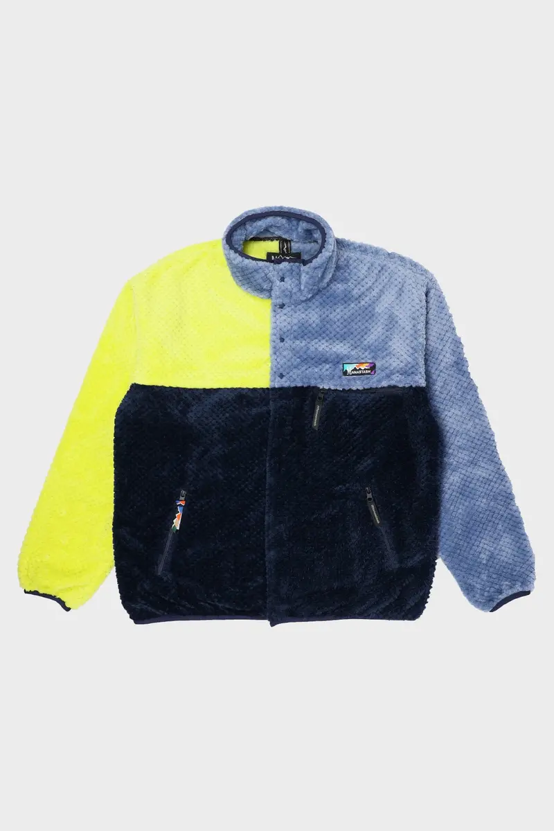 Panelled Poppy Thermal Fleece Top 1