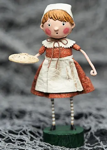 Patience Pilgrim Ornament By Lori Mitchell 1