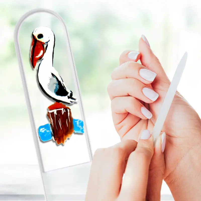 Pelican & Nautical Theme Crystal Nail File 1