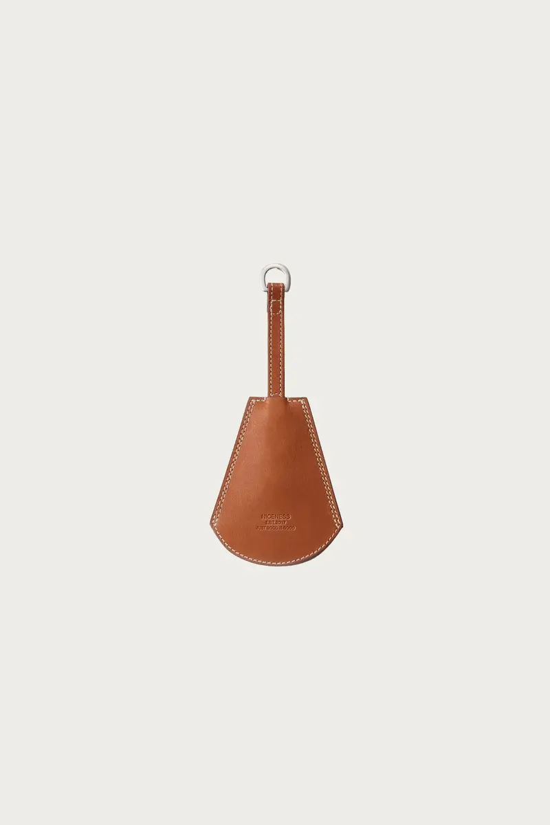 Peligro Handcrafted Key Holder In Cognac Leather 1