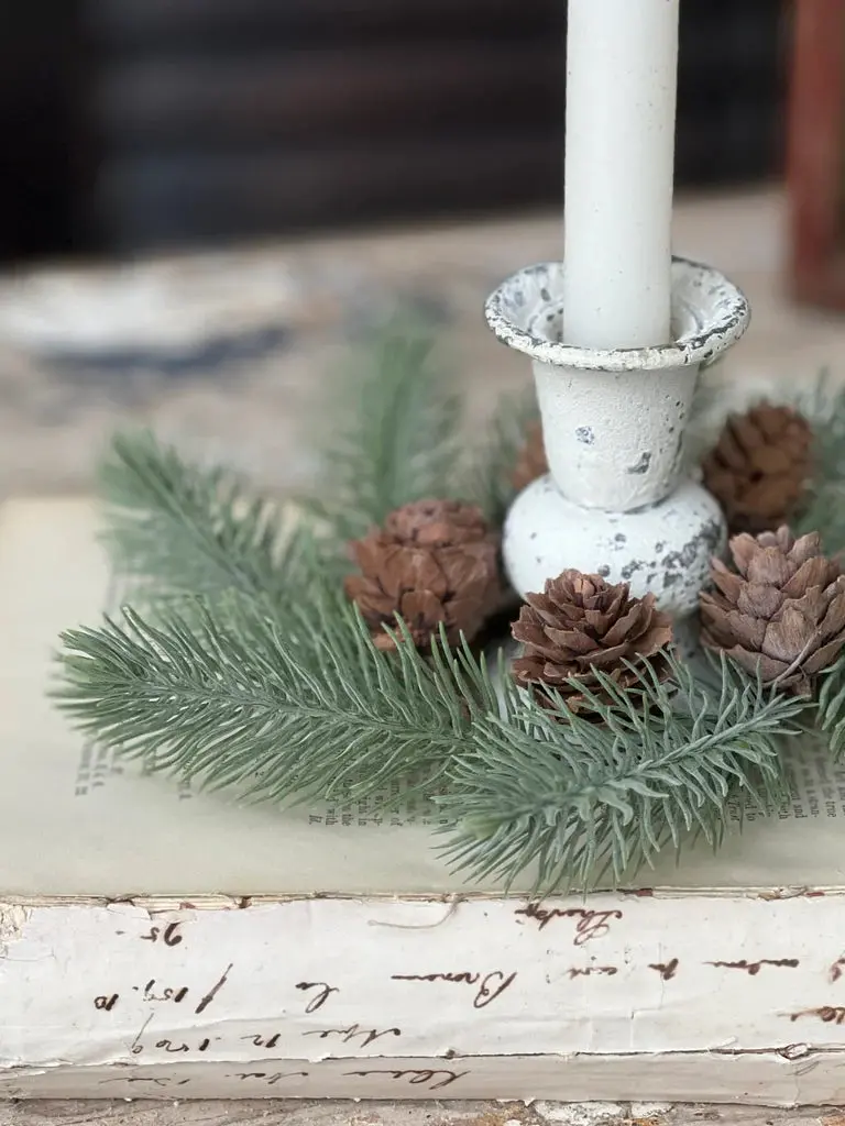 Permafrost Spruce Candle Ring (2 Inches) 1