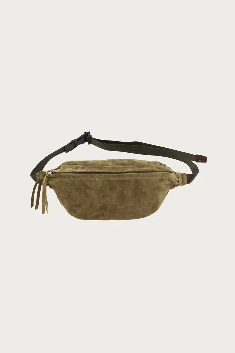 Pig-Themed Waist Pouch – Khaki 1
