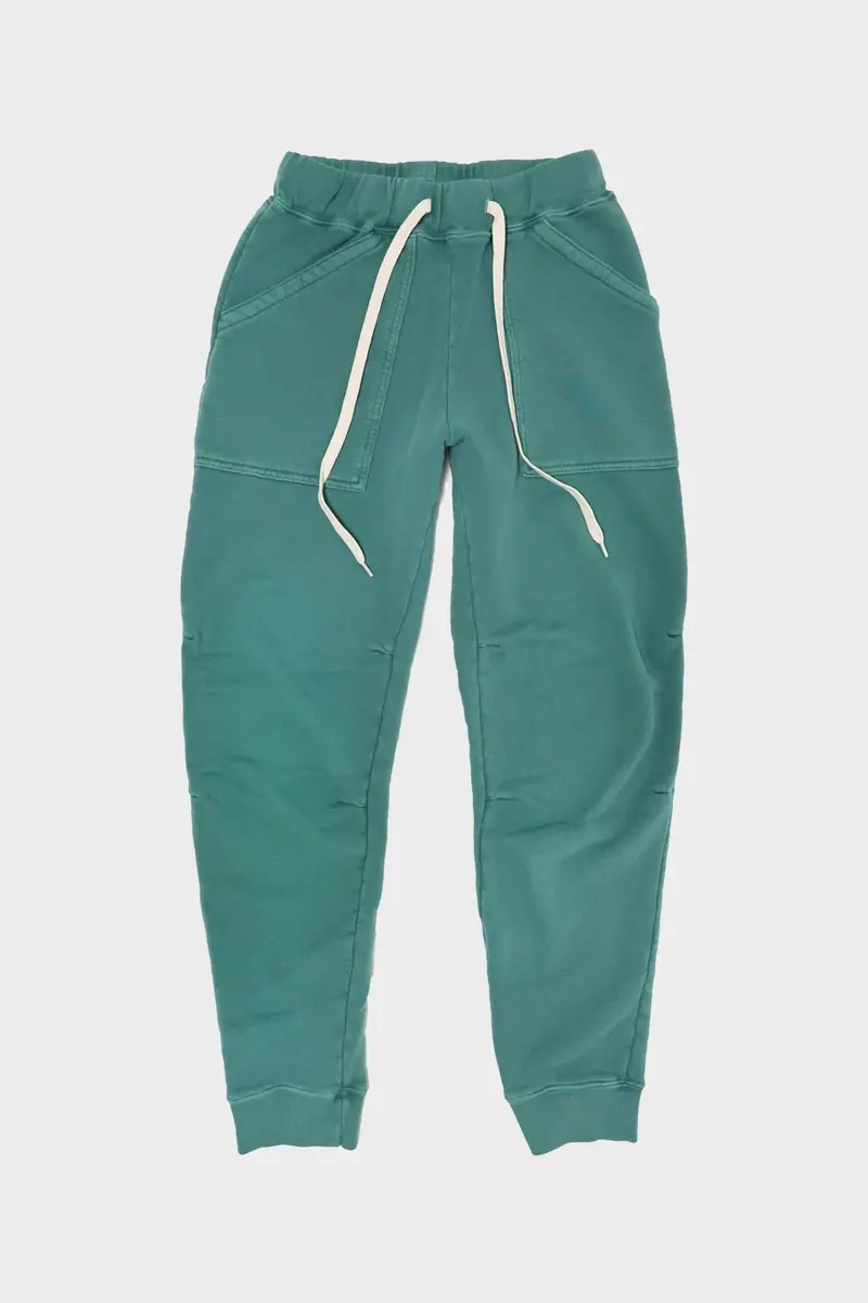 Pigment-Dyed Evergreen Gym Sweatpants 1