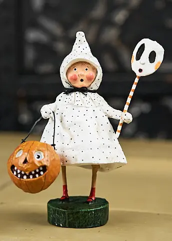 Polk-A-Dottie Boo Figurine By Lori Mitchell 1