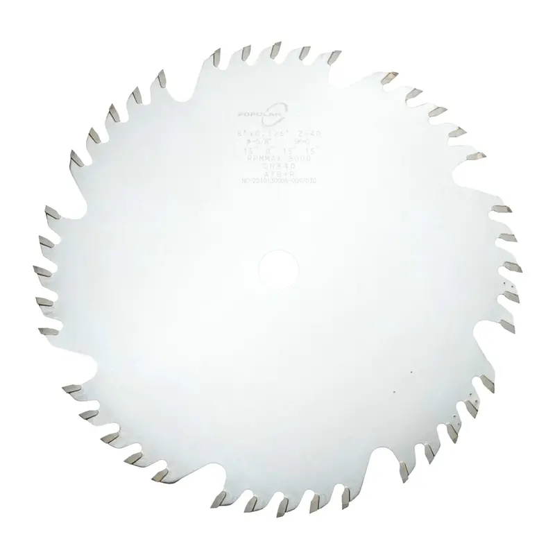 Popular Tools Cr1260 – 12-Inch 60T Atb+R Combination Carbide Saw Blade (1-Inch Arbor, 0.134-Inch Kerf) 1