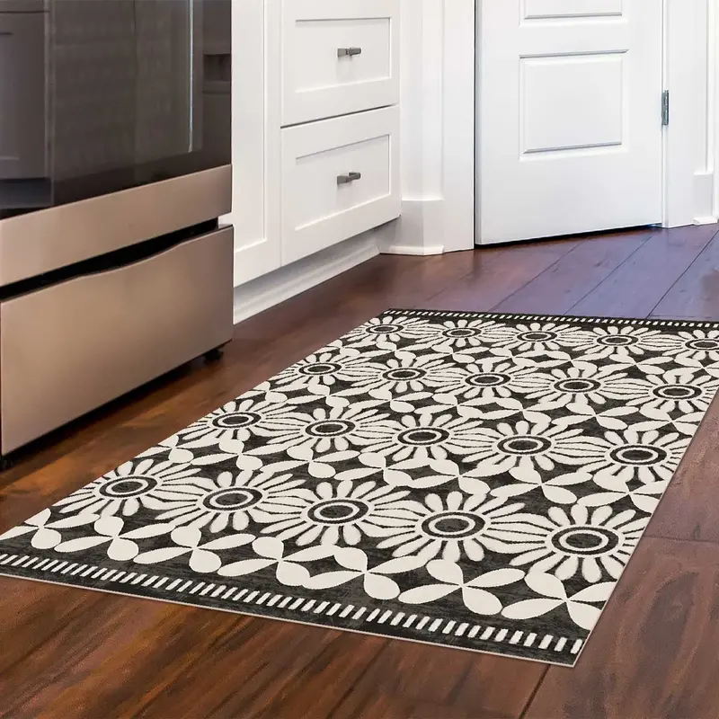 Porto Black And White Textile Pattern 1