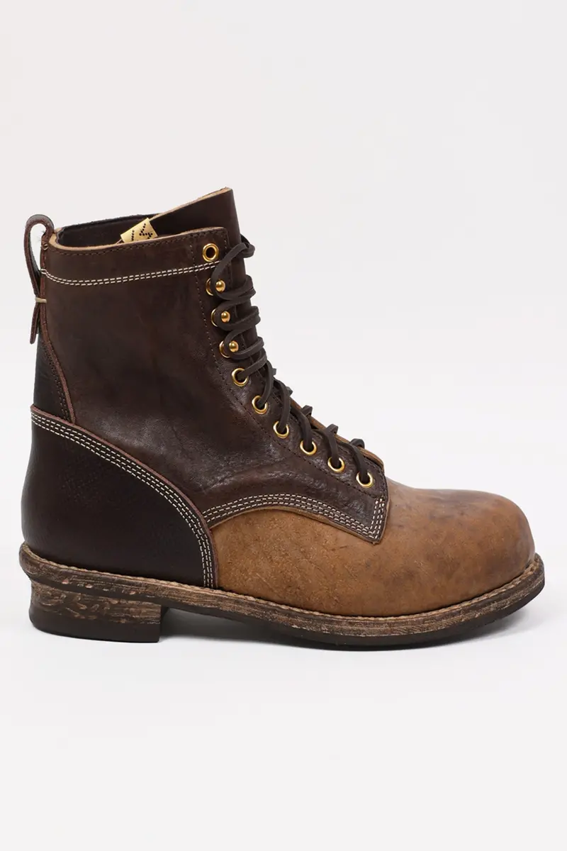 Poundmaker-Folk Moccasin In Dark Brown 1