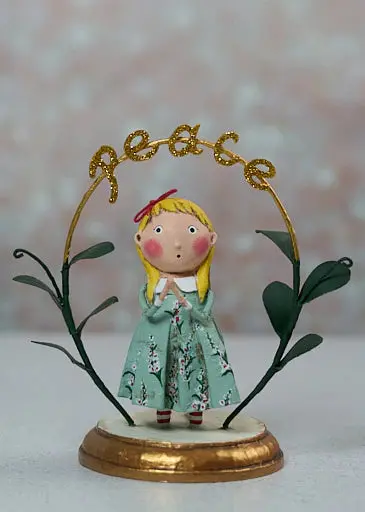 Praying For Peace Spiritual Figurine By Lori Mitchell 1