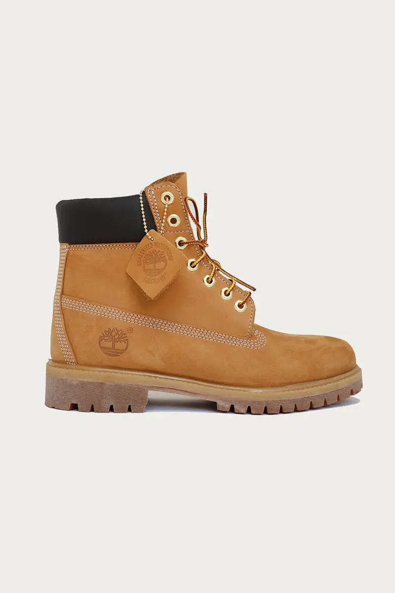 Premium 6-Inch Lace-Up Boot In Wheat Leather 1