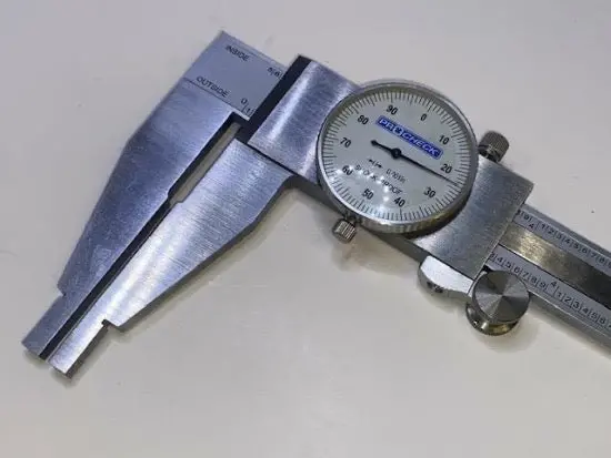 Procheck 24″ Heavy-Duty Dial Caliper – 0.001″ Graduation, White-Face Display, Precision Measuring Tool 1