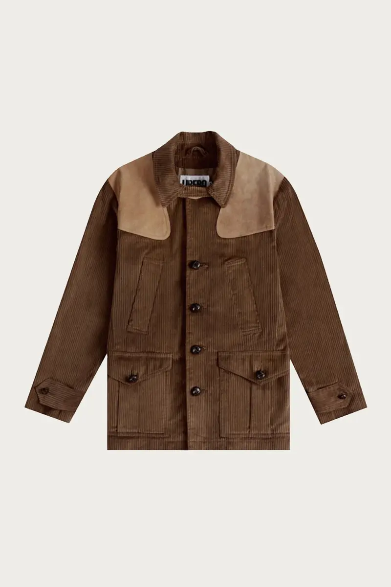 Pronto Shooting Style Jacket In Earthy Brown 1