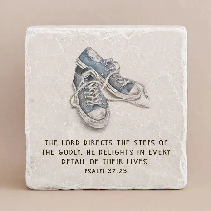 Psalm 37:23 Scripture Stone For Shoes – Faith-Filled Step-By-Step Inspiration 1