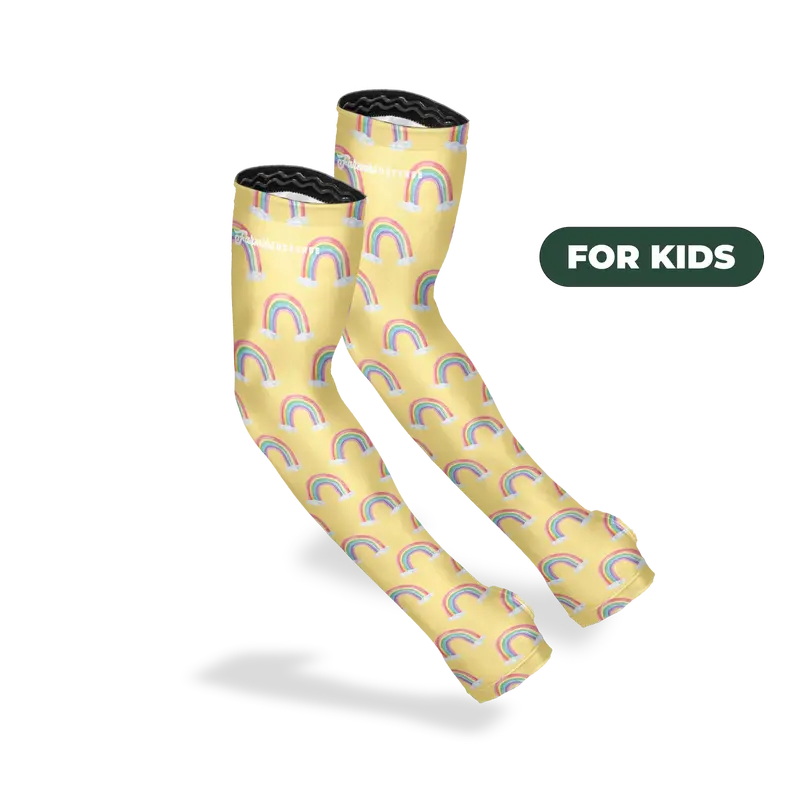 Rainbow Uv-Protective Arm Sleeve For Kids 1