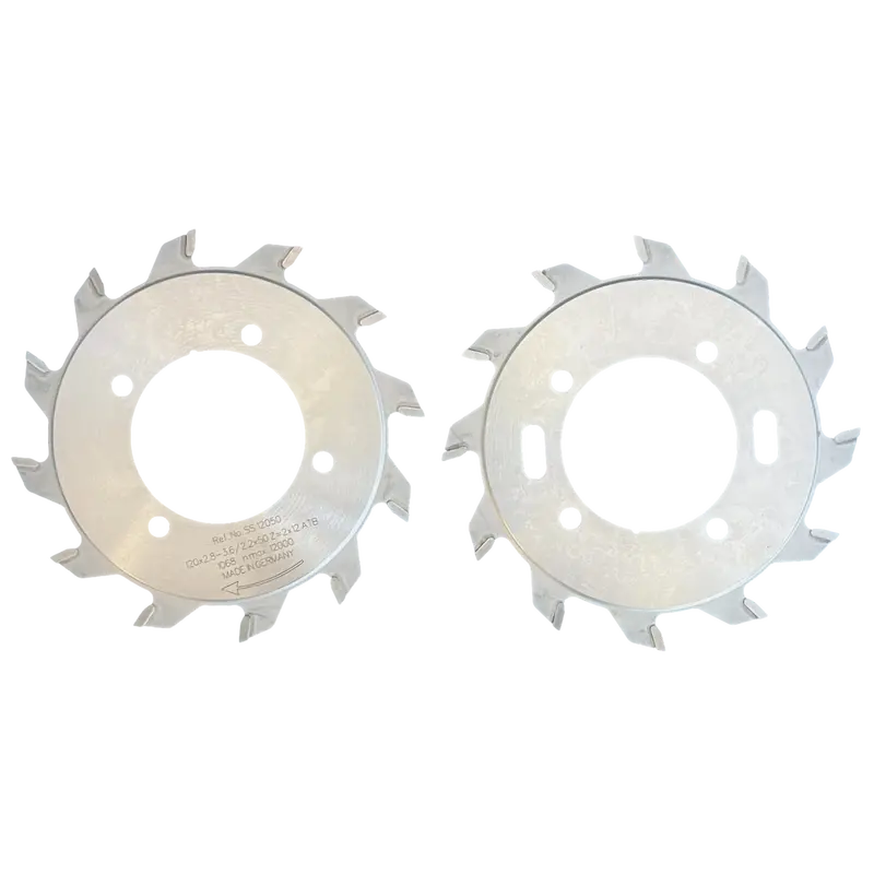Rapido 120Mm Split Scoring Blade Set — 24 Teeth, 50Mm Arbor 1