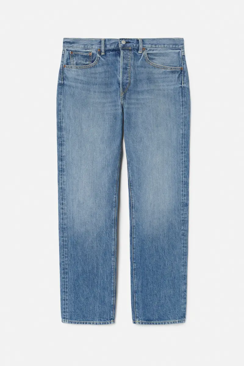Retro-Inspired 50S Straight-Fit Jeans With 3-Year Wash Finish 1