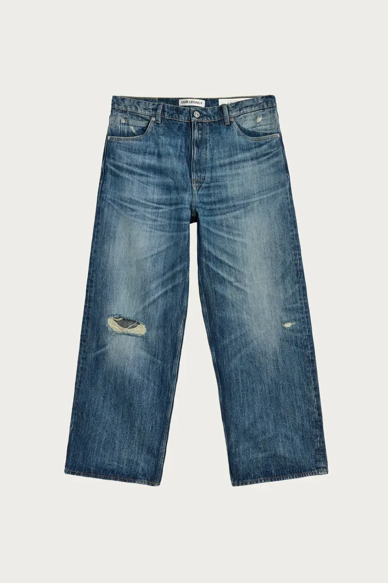 Road-Worn Rope Twill Vast Cut Trousers 1