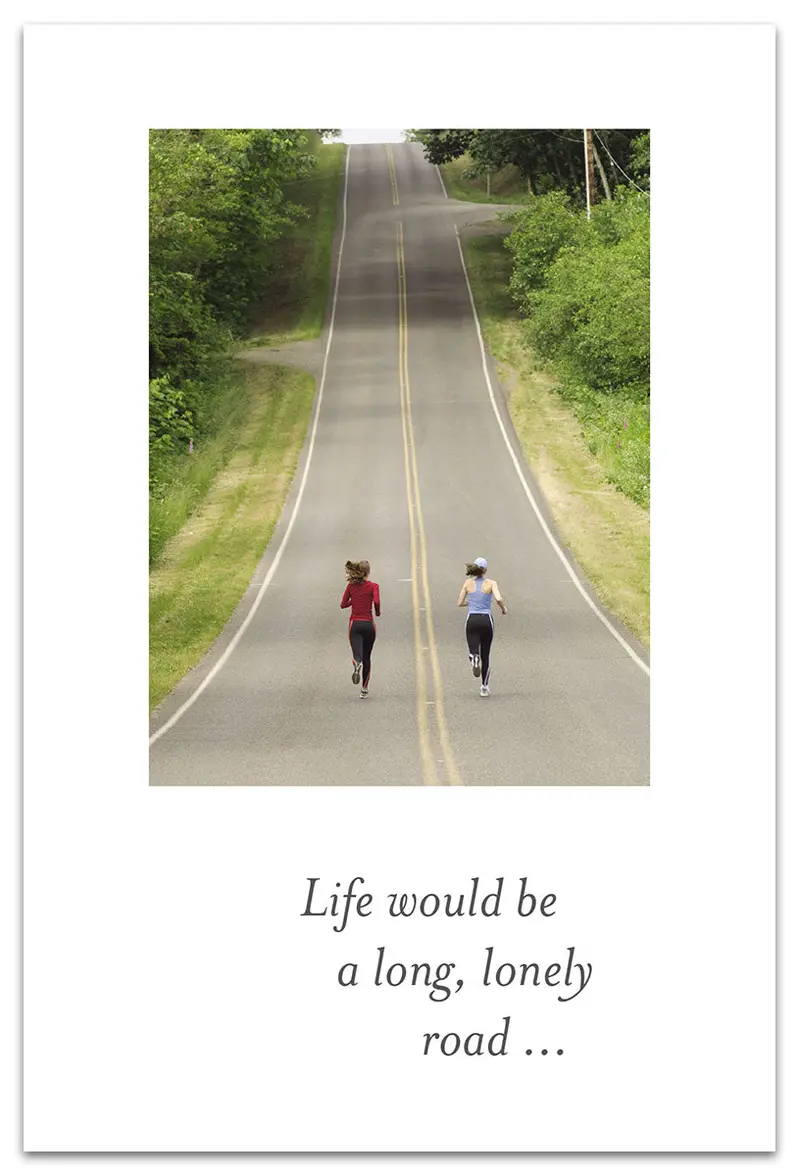 Roadrunner Pair Friendship & Encouragement Card 1