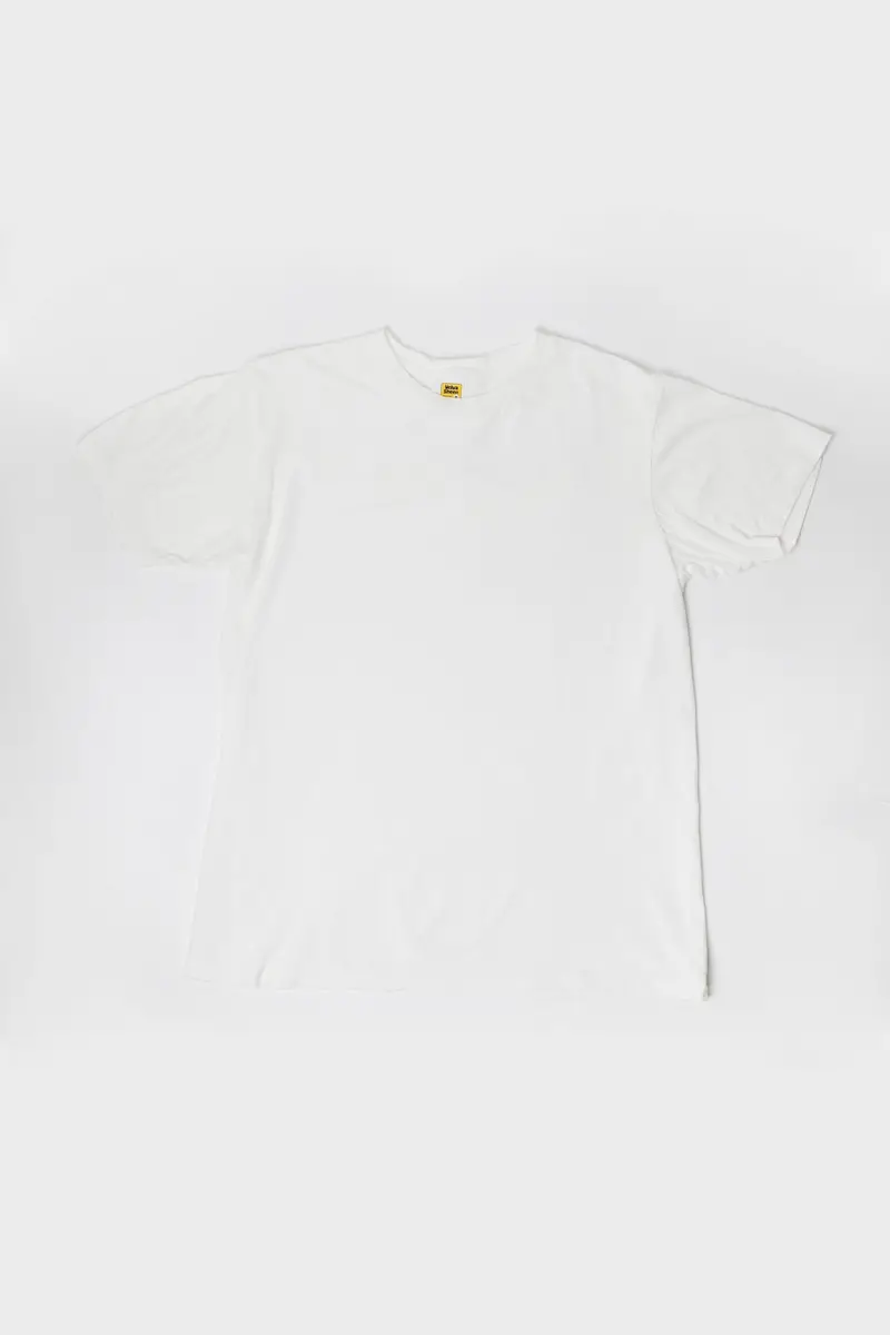 Rolled Short-Sleeve Tee – Crisp White 1