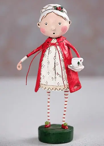 Rosy Cozy Mrs. Claus Warm Holiday Figure By Lori Mitchell 1