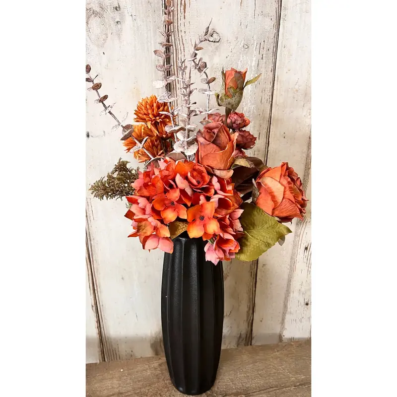 Rust-Colored Hydrangea Stem Spray 1