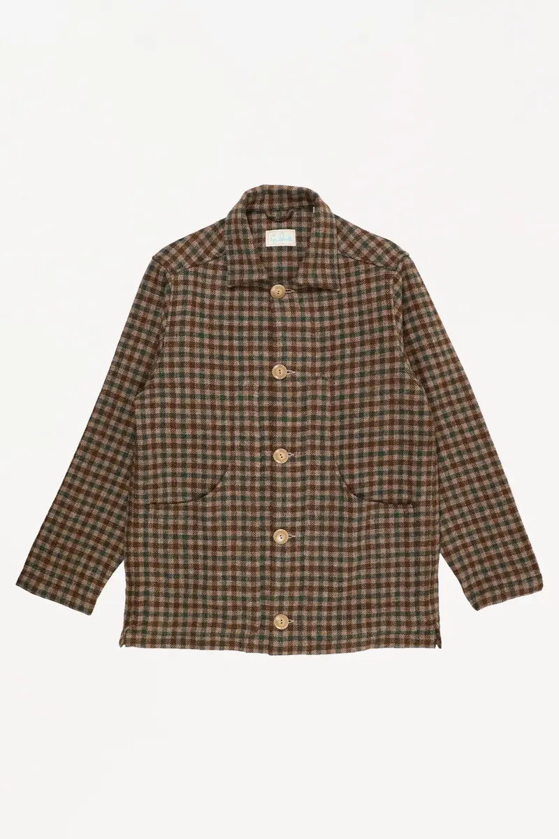 Shepherd’S Check Shetland Tweed Hunting Jacket 1