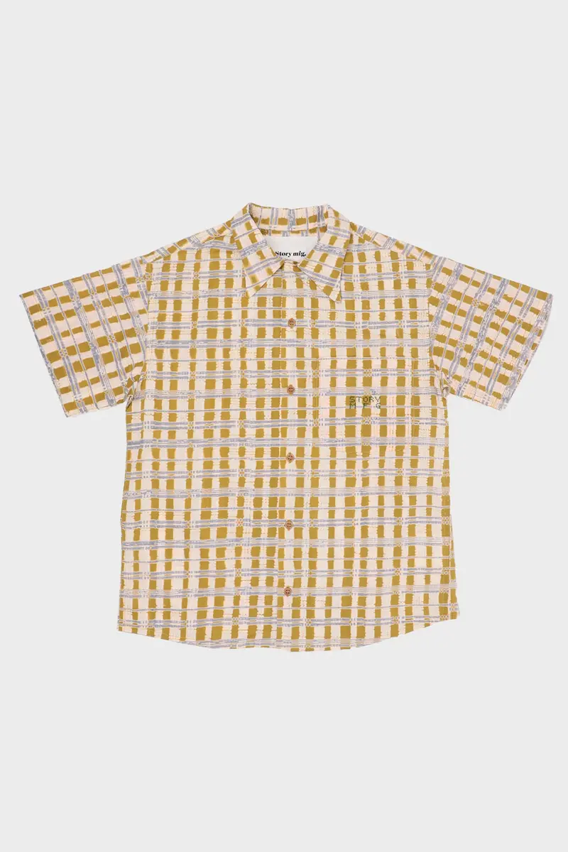 Shore Check Block Pattern Shirt 1