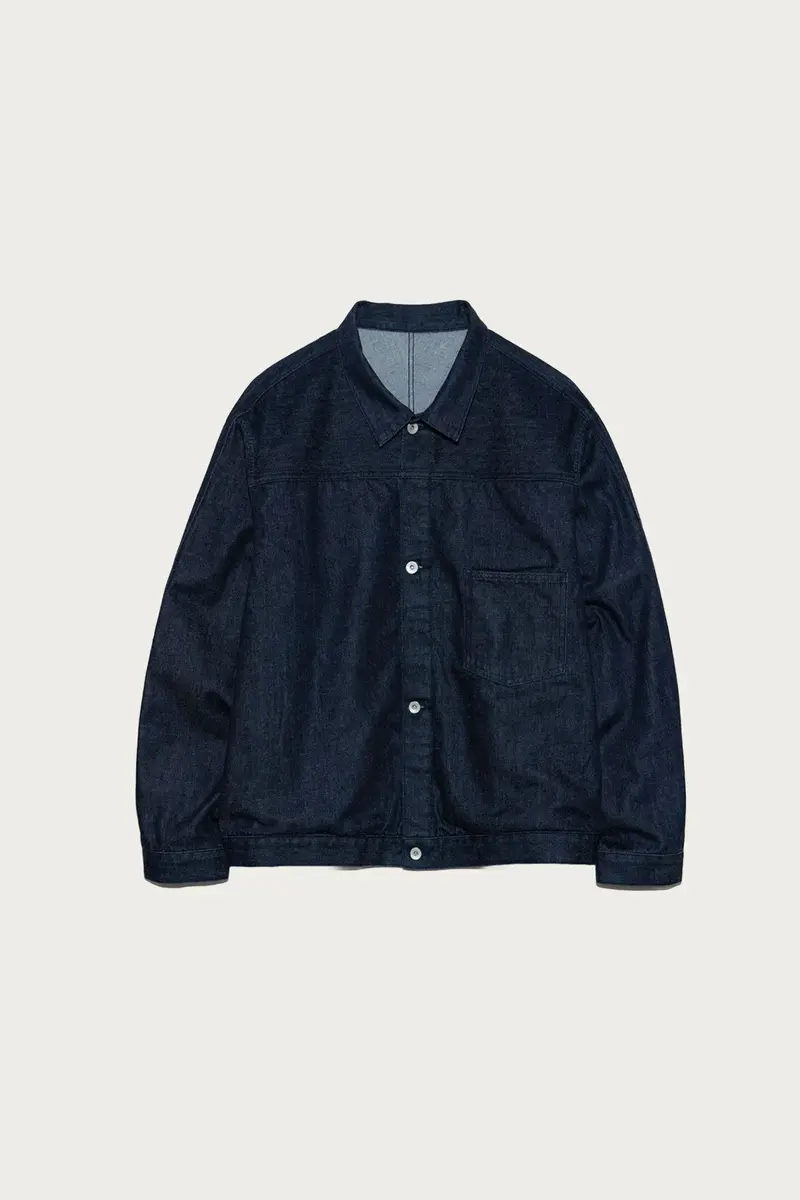 Short Denim Jacket – Classic Indigo Wash 1