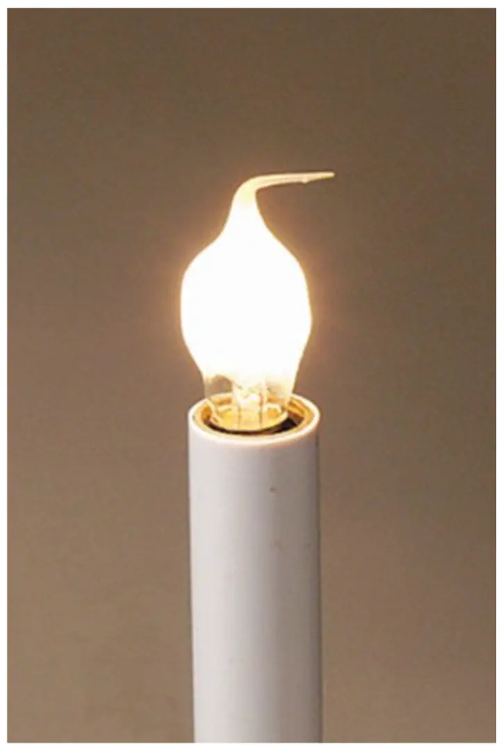 Silicone 6-Watt Candelabra Bulbs (E12 Base), 2-Pack 1