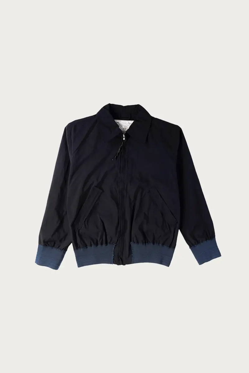 Simple Jacket In Navy – Versatile Modern Layering Piece 1