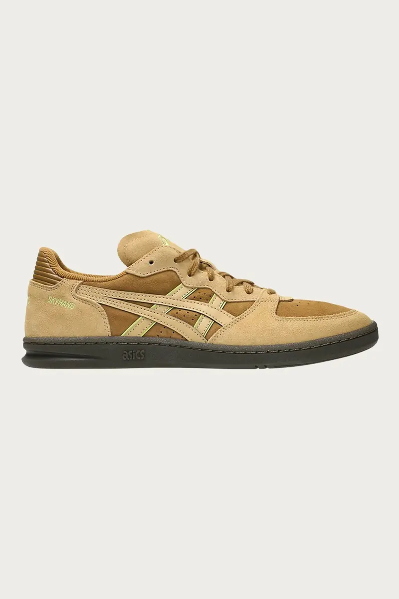 Skyhand Og Casual Sneakers – Walnut & Camel Beige 1