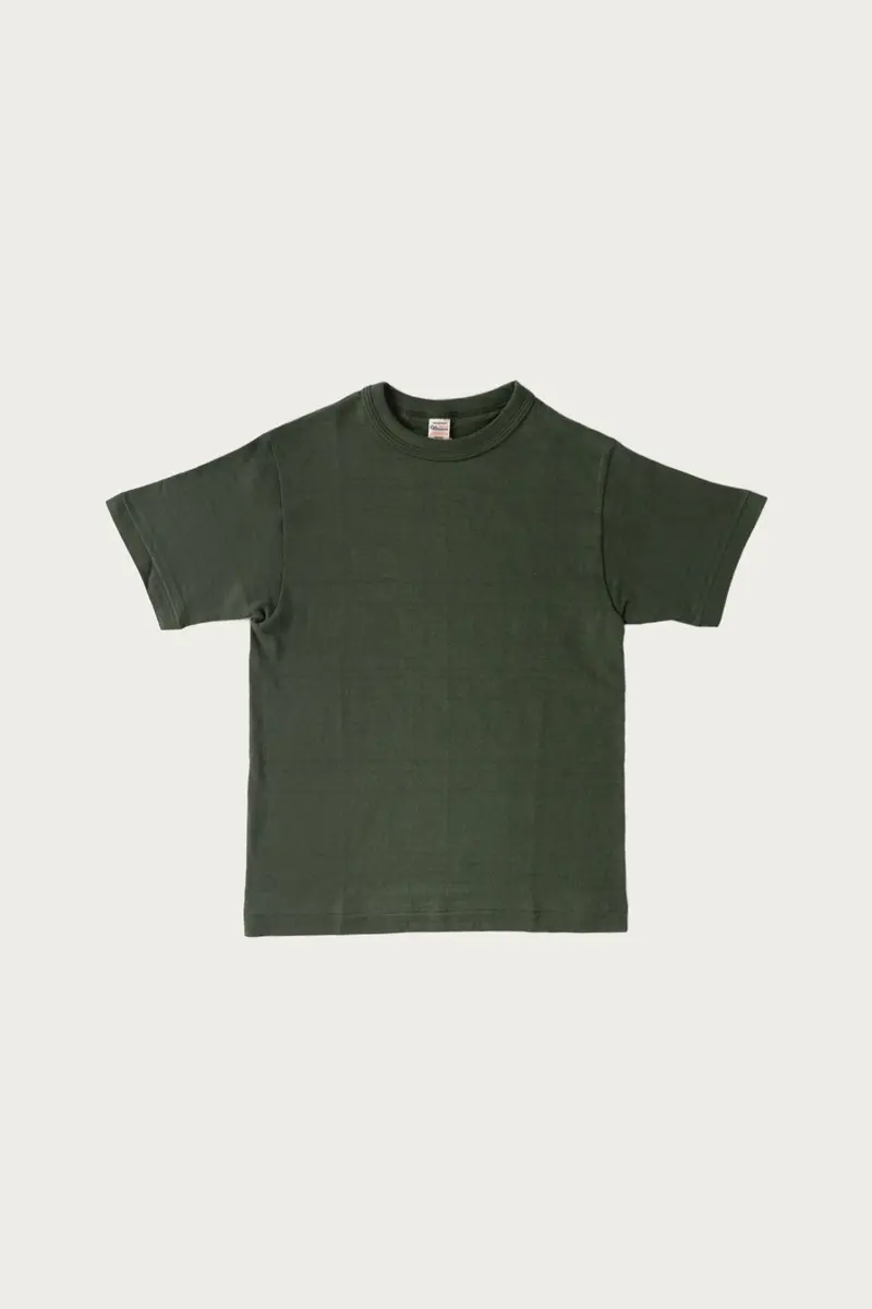 Solid Green Crewneck T-Shirt 1