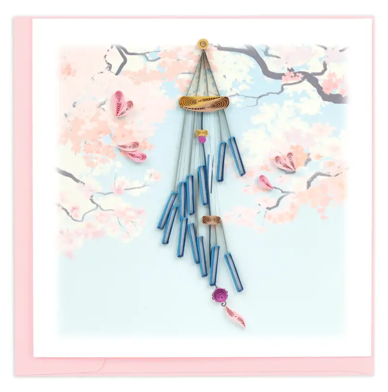 Spiral-Shaped Metal Wind Chime 1