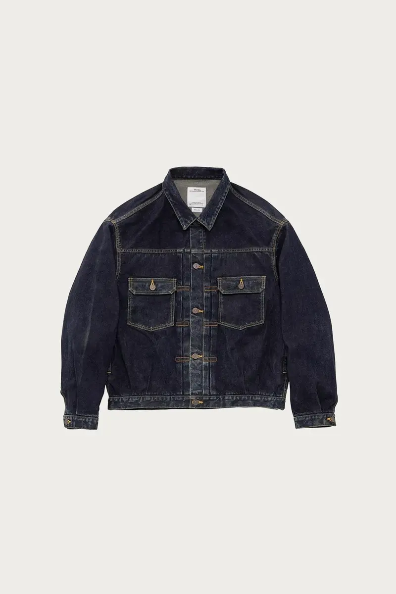 Ss 101X Damaged Mud-Dye Jacket – Indigo Overdyed Finish 1