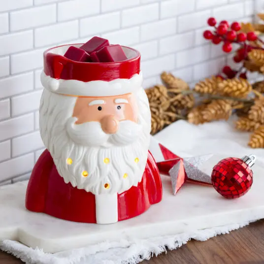 St. Nick Themed Illuminated Fragrance Warmer 1