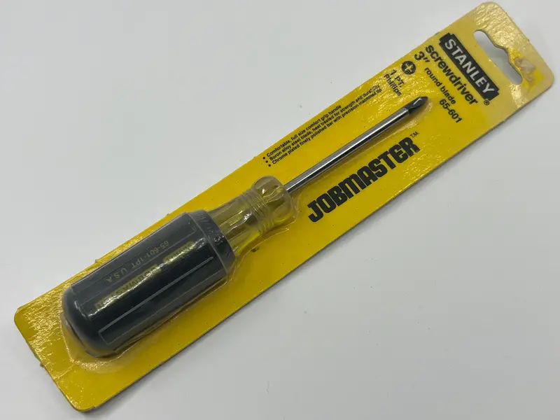 Stanley Jobmaster Screwdriver – 3" Phillips #1, Usa-Made (1986 Nos) 1
