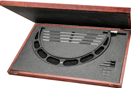 Starrett Interchangeable-Anvil Micrometer Set – 20–24", Usa-Made (Model 224.1Jrlz) 1