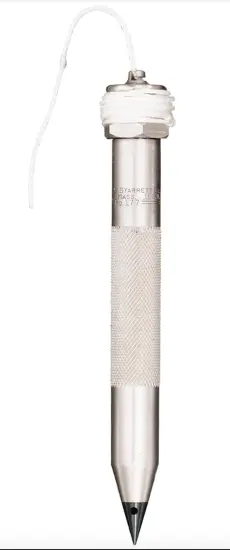 Starrett Steel Plumb Bob – 2.75", Precision-Cast (No. 177A) 1