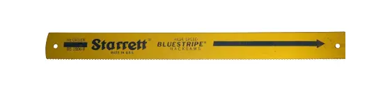 Starrett Usa Bluestripe Hss Power Hacksaw Blade – 18" × 1-3/4", 6 Tpi (Bs1806-8) 1