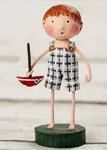 Stuart'S Sailboat Figurine – Lori Mitchell Coastal-Inspired Decorative Statuette 1