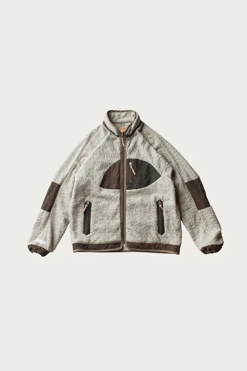 Sunset Pile Jacket – Yak Nume Kakishibu-Dyed 1