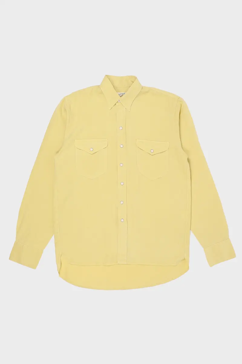 Sunshine Tencel Pearl-Snap Shirt 1