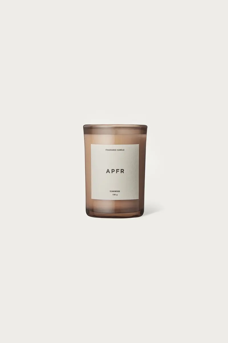 Teakwood Scented Fragrance Candle 1