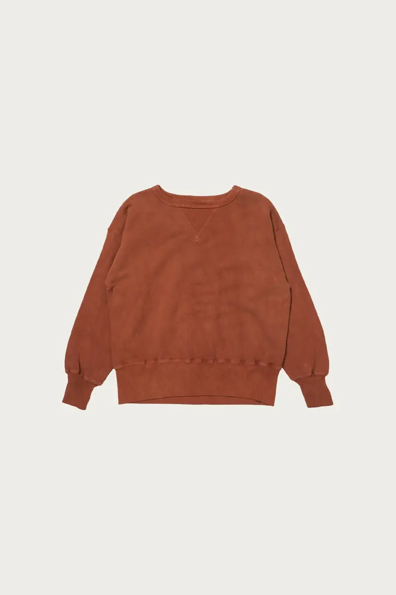Techi Tree-Dyed Brown Lot. 603 Sweatshirt 1