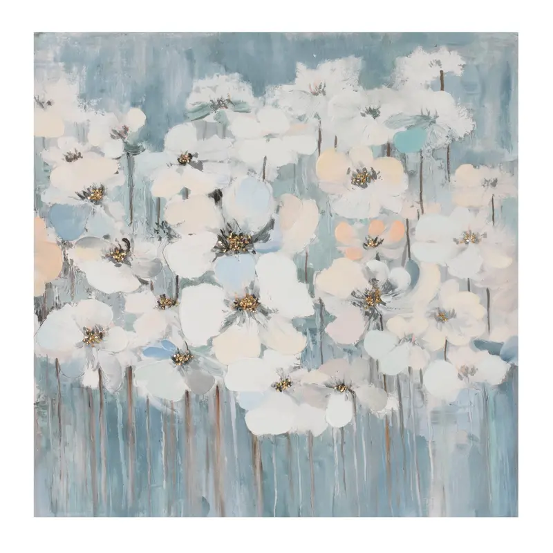 Textured Dogwood Branch Canvas Wall Art (24") 1