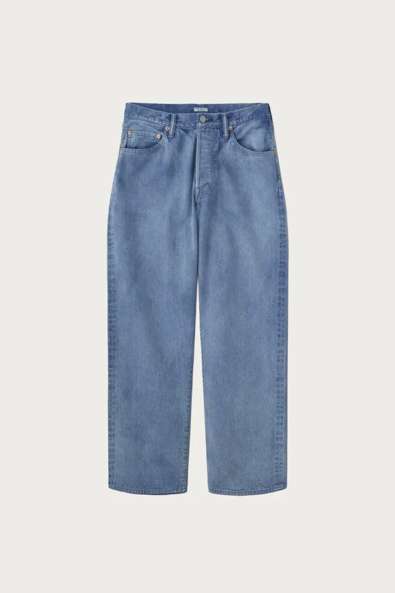 Timeless Faded Jeans – Indigo Wash 1