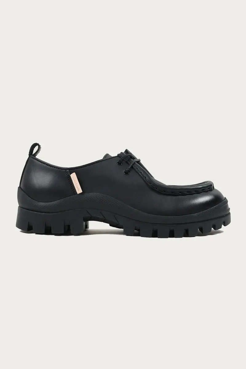 Tiroleon #2146 Black Leather Loafer – Handcrafted Slip-On 1