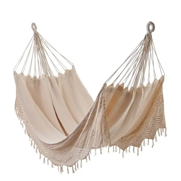 Topanga Crochet Double-Size Outdoor Hammock 1
