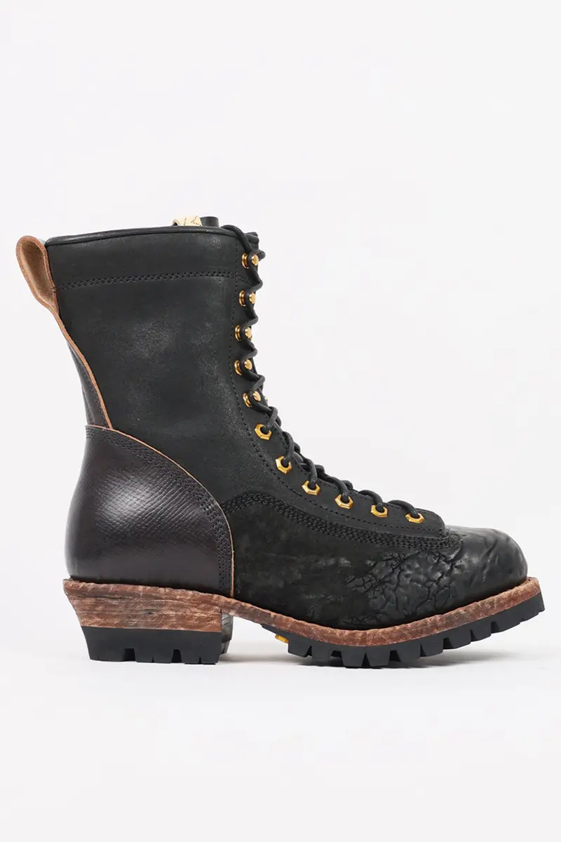 Traditional Cossack Boots – Folk Design In Glossy Black 1