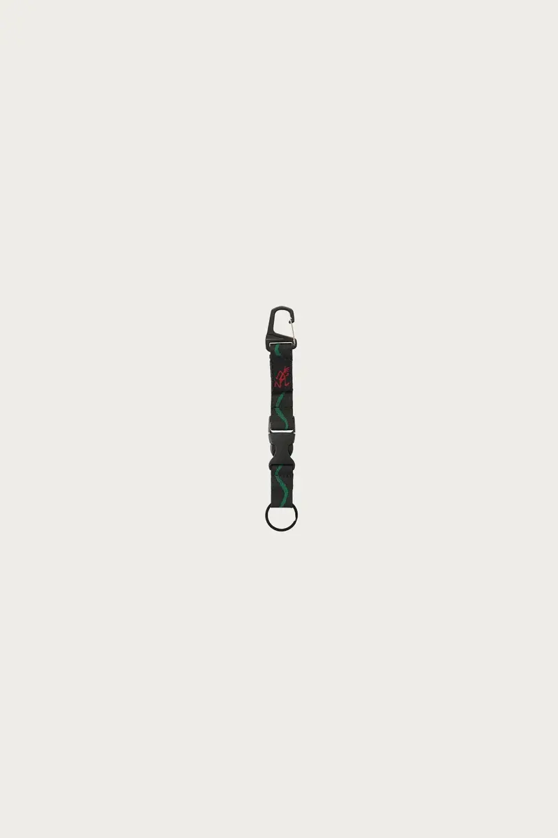 Tribal-Print Webbing Key Holder – Lightweight Organizer 1